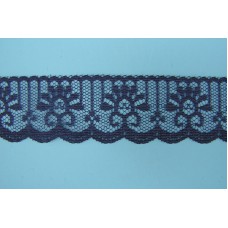1.25 Inch Flat Lace, Navy Blue (853 Yard - FULL SPOOL) MADE IN USA