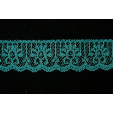1.25 Inch Flat Lace, Teal (510 Yards - FULL SPOOL) MADE IN USA