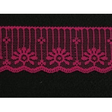 2 inch Flat Lace, cranberry (420-yard FULL SPOOL) MADE IN USA