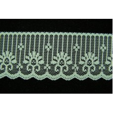 1.875 inch Flat Lace, celadon green (349 yards FULL SPOOL) MADE IN USA