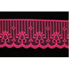 1.875 inch Flat Lace, fuchsia (350 yards FULL SPOOL)