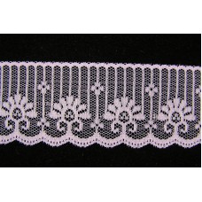 1.875 Inch Flat Lace, Lavender (350 YARDS - FULL SPOOL) MADE IN USA