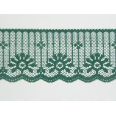 2 Inch Flat Lace, Hunter Green (492 YARDS FULL SPOOL) MADE IN USA
