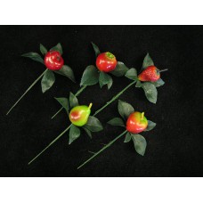 Fruit Picks, 5 assorted (lot of 144) SALE ITEM
