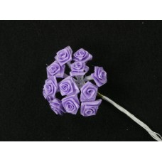 Medium Ribbon Rose, lavender (lot of 12 bunches) SALE ITEM
