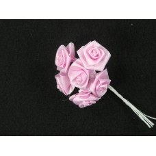 Large Ribbon Rose, pink (lot of 12 bunches) SALE ITEM