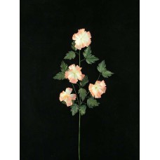 Handwrap Zinnia Spray, shrimp (lot of 12)