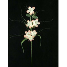 Handwrapped Blossom Spray, shrimp pink, 34 inch (lot of 11)