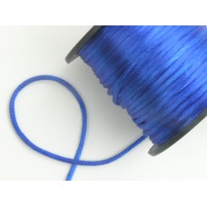 Round Satin Cord, Royal Blue, 1.5mm x 76 Meters / 83.11 Yards (1 Spool) SALE ITEM