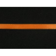 Double Face Satin Ribbon With Gold Edge, Orange, 3/8 Inch x 50 Yards (1 Spool) SALE ITEM