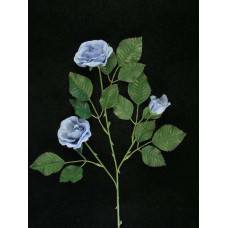 Rose & Rosebud, blue (lot of 12)