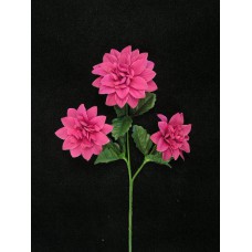 Dahlia, fuchsia (lot of 24)