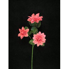 Dahlia, light burgundy (lot of 24)