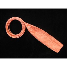 Paper Twist Ribbon, 4 inch, dark peach (12 - 8 yard spools)