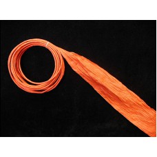 Paper Twist Ribbon, 4 inch, orange (12 - 8 yard spools)