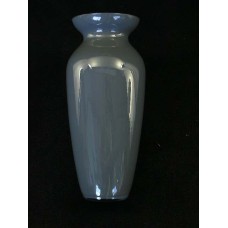 Glass Vase, 10 inch, gray (lot of 12) SALE ITEM