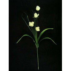 Hand Wrapped Rose, yellow (lot of 12)