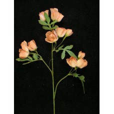 Rose Spray, salmon (lot of 12)