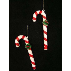 Candy Cane Ornament, 8.5 inch (lot of 24 packs)