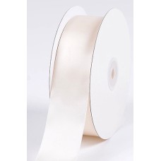 Single Faced Satin Ribbon , Antique White, 1/4 Inch x 25 Yards (1 Spool) SALE ITEM