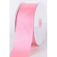 Single Faced Satin Ribbon , Pink, 1-1/2 Inch x 25 Yards (1 Spool) SALE ITEM