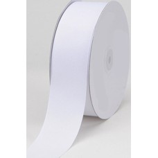 Single Faced Satin Ribbon , White, 7/8 Inch x 25 Yards (1 Spool) SALE ITEM
