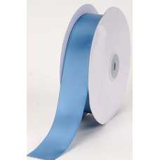 Single Faced Satin Ribbon , Antique Blue, 1-1/2 Inch x 25 Yards (1 Spool) SALE ITEM
