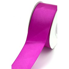 Single Faced Satin Ribbon , Magenta, 1-1/2 Inch x 25 Yards (1 Spool) SALE ITEM