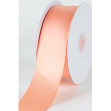 Single Faced Satin Ribbon , Peach, 1-1/2 Inch x 25 Yards (1 Spool) SALE ITEM