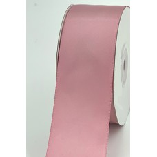 Single Faced Satin Ribbon , Rosy Mauve, 1-1/2 Inch x 25 Yards (1 Spool) SALE ITEM
