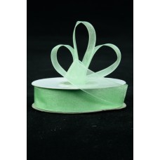 Organza Ribbon , Mint, 5/8 Inch x 25 Yards (1 Spool) SALE ITEM