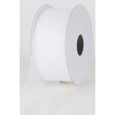 Organza Ribbon , White, 5/8 Inch x 25 Yards (1 Spool) SALE ITEM