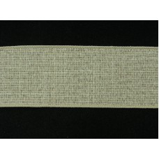 2.5 Inch Wired Linen Ribbon, Sandy Brown (10 yards) SALE ITEM