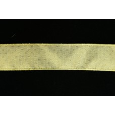 1.5 Inch Wired Gold Metallic Christmas Ribbon (50 Yards) SALE ITEM