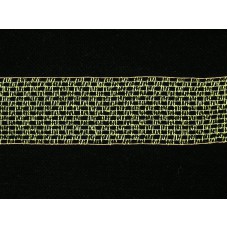 1.5 Inch Wired Gold Metallic Net Christmas Ribbon (50 Yards) SALE ITEM