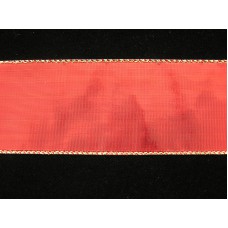 2.5 Inch Wired Red Metallic Christmas Ribbon (50 Yards) SALE ITEM
