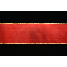 2.5 Inch Red Satin Christmas Ribbon (50 Yards) SALE ITEM