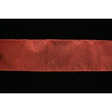 2.5 Inch Wired Red Metallic Christmas Ribbon (50 Yards) SALE ITEM