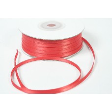 Double Faced Satin Ribbon , Coral, 1/8 Inch x 100 Yards (1 Spool) SALE ITEM