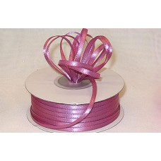 Double Faced Satin Ribbon , Mauve, 1/16 Inch x 100 Yards (1 Spool) SALE ITEM
