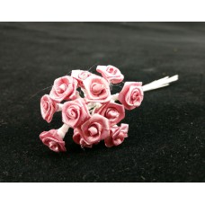 Medium Ribbon Rose, mauve (lot of 12 bunches) SALE ITEM