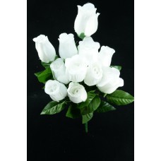 White Rosebud Bush x12  (Lot of 1) SALE ITEM