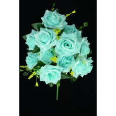 Aqua Open Rose Bush x12  (Lot of 1) SALE ITEM