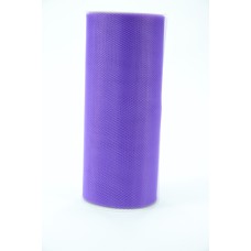 6 Inches Wide x 25 Yard Tulle, Purple (1 Spool) SALE ITEM