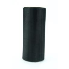 6 Inches Wide x 25 Yard Tulle, Black (1 Spool) SALE ITEM