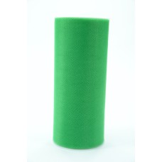 6 Inches Wide x 25 Yard Tulle, Emerald (1 Spool) SALE ITEM