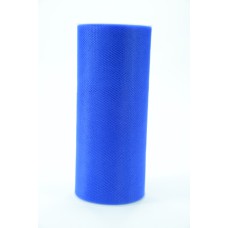 6 Inches Wide x 25 Yard Tulle, Royal Blue (1 Spool) SALE ITEM