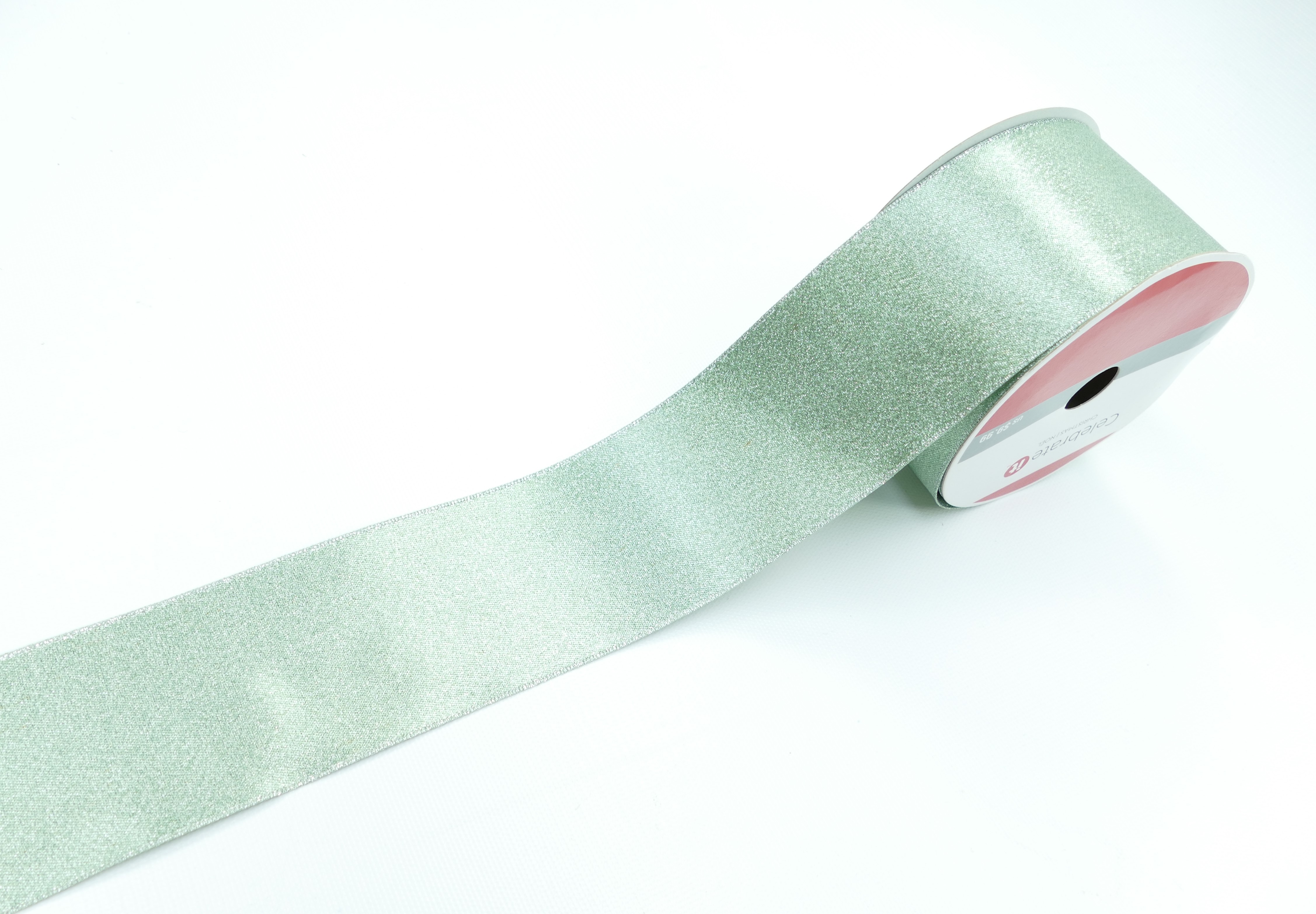 Metallic Pink Iridescent Wired Ribbon