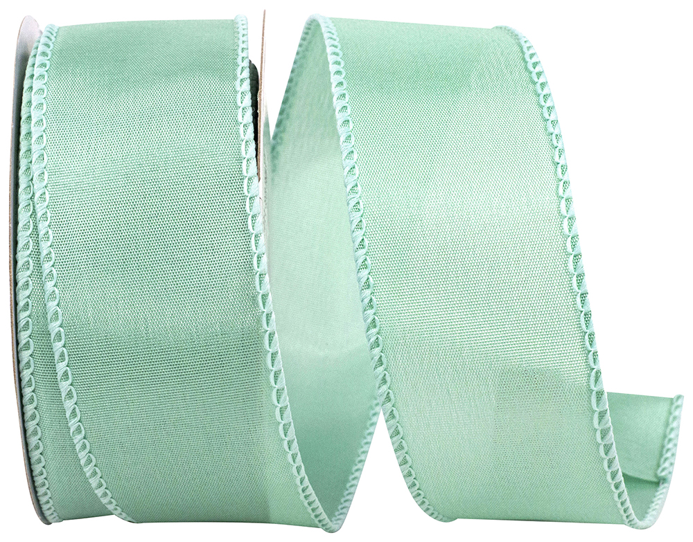 Solid Teal Green 1.5 inch Satin Ribbon