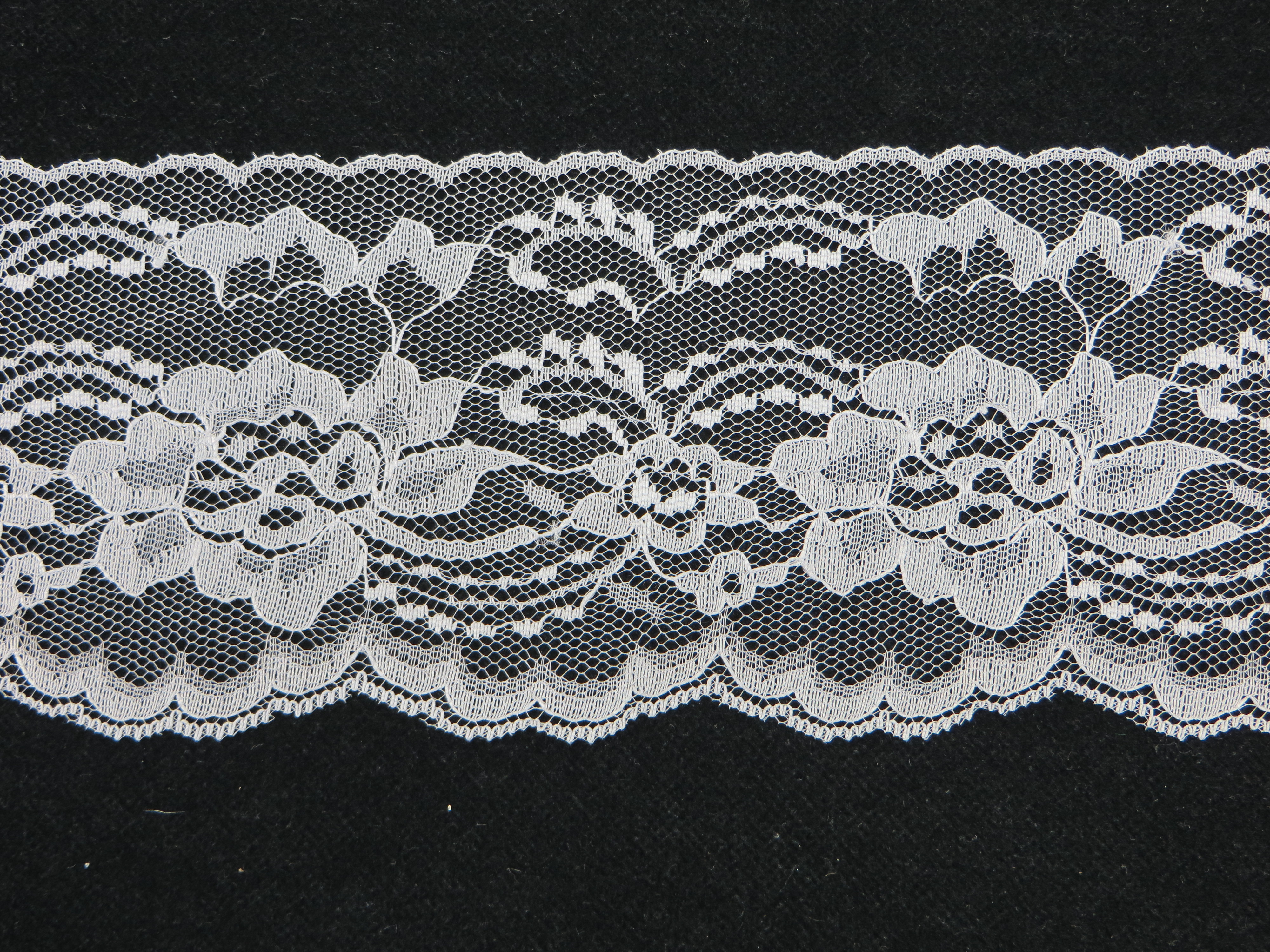 gray lace by the yard